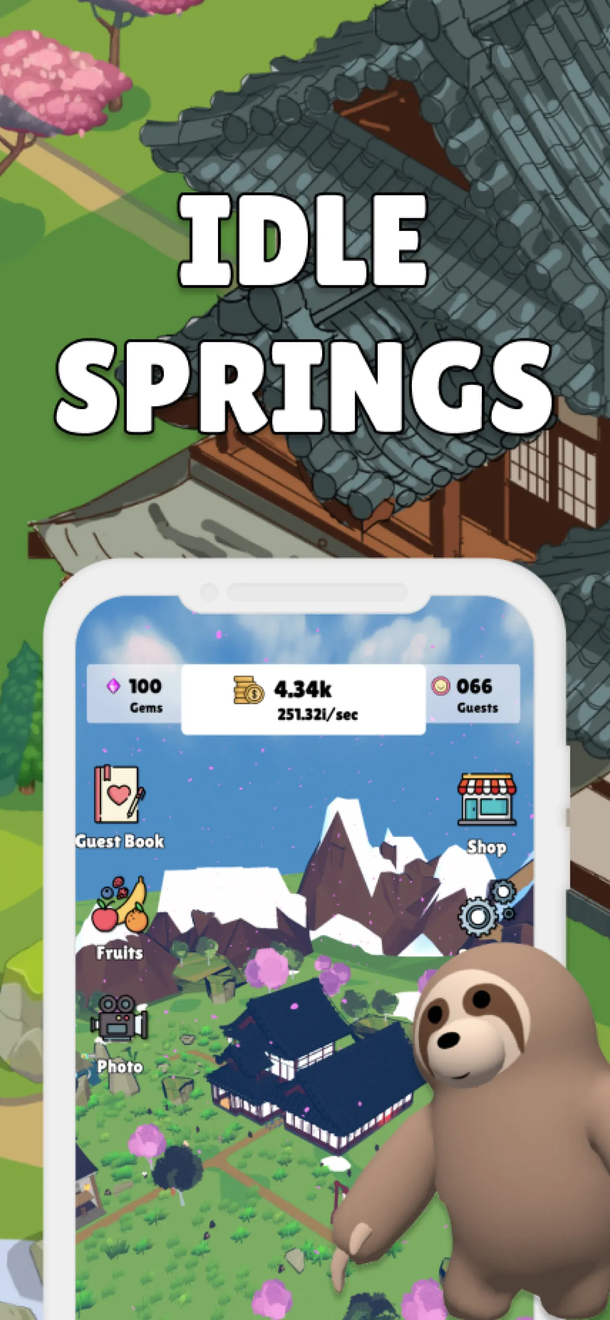 Idle Springs - Cozy Idle Game | Indus Appstore | Screenshot