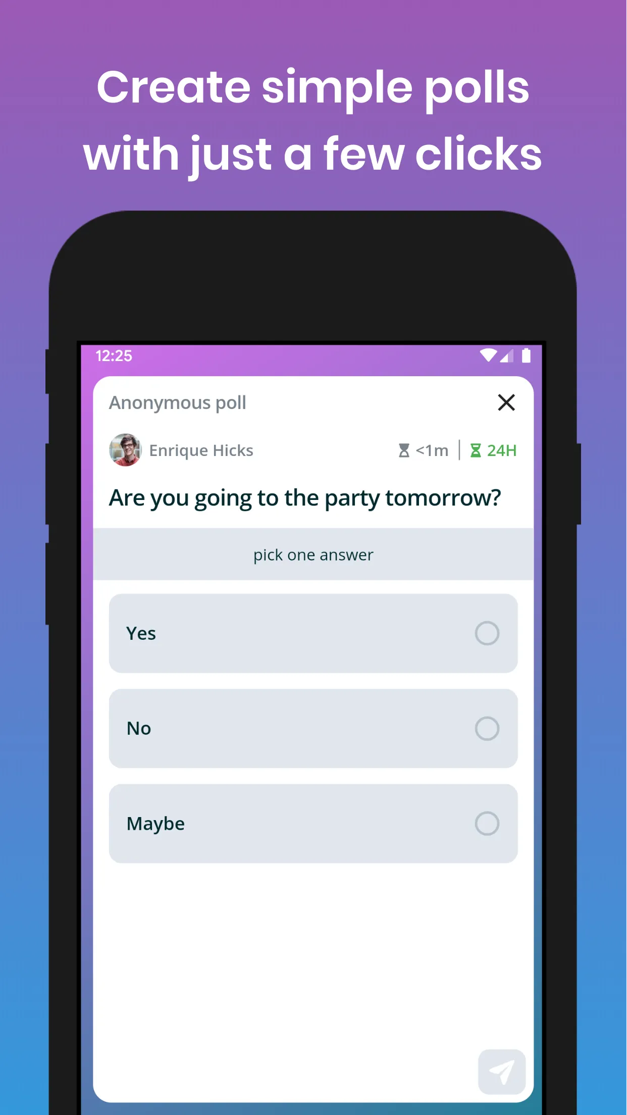 Poll For All - Create polls | Indus Appstore | Screenshot