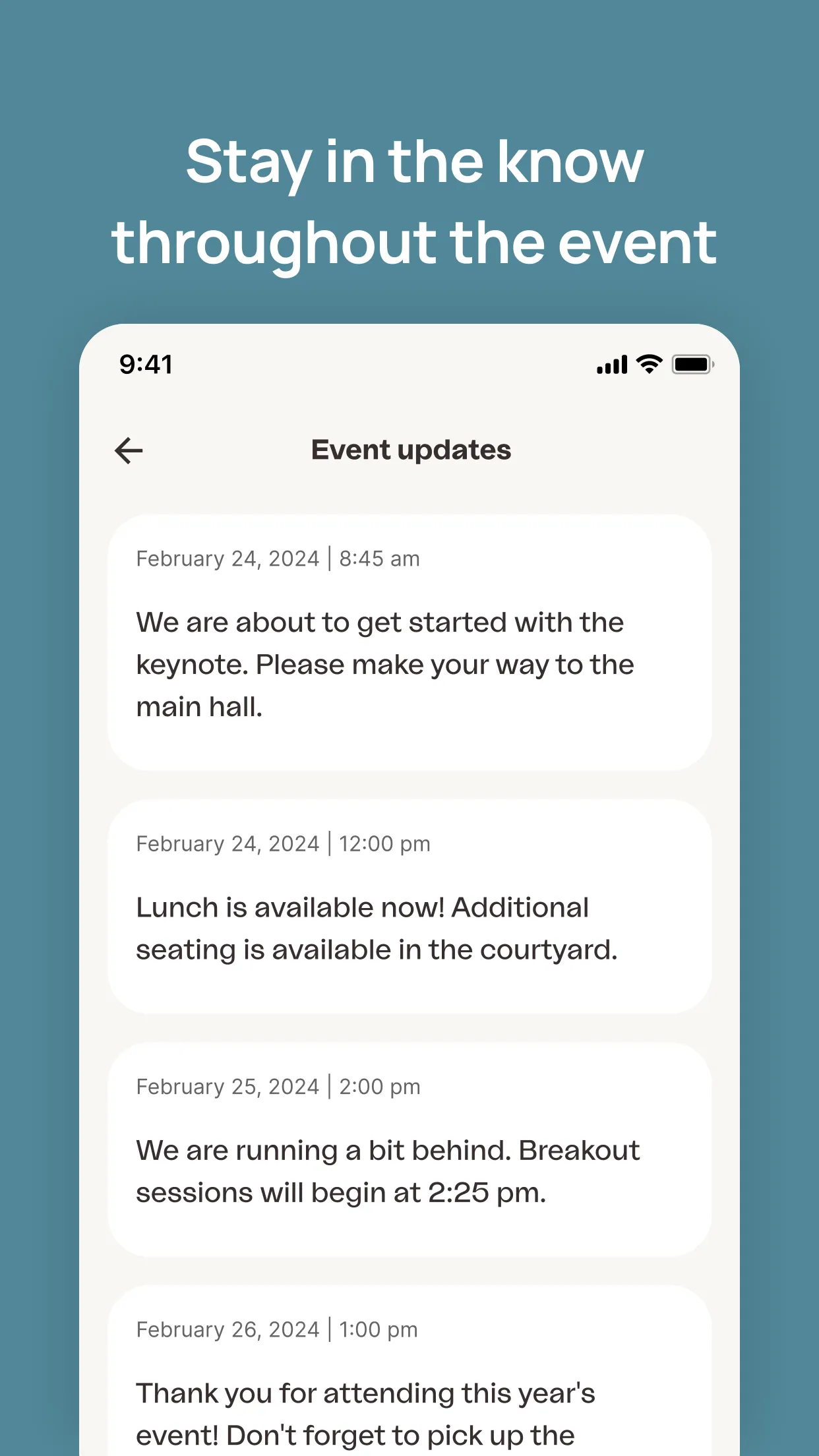 Instructure Events | Indus Appstore | Screenshot