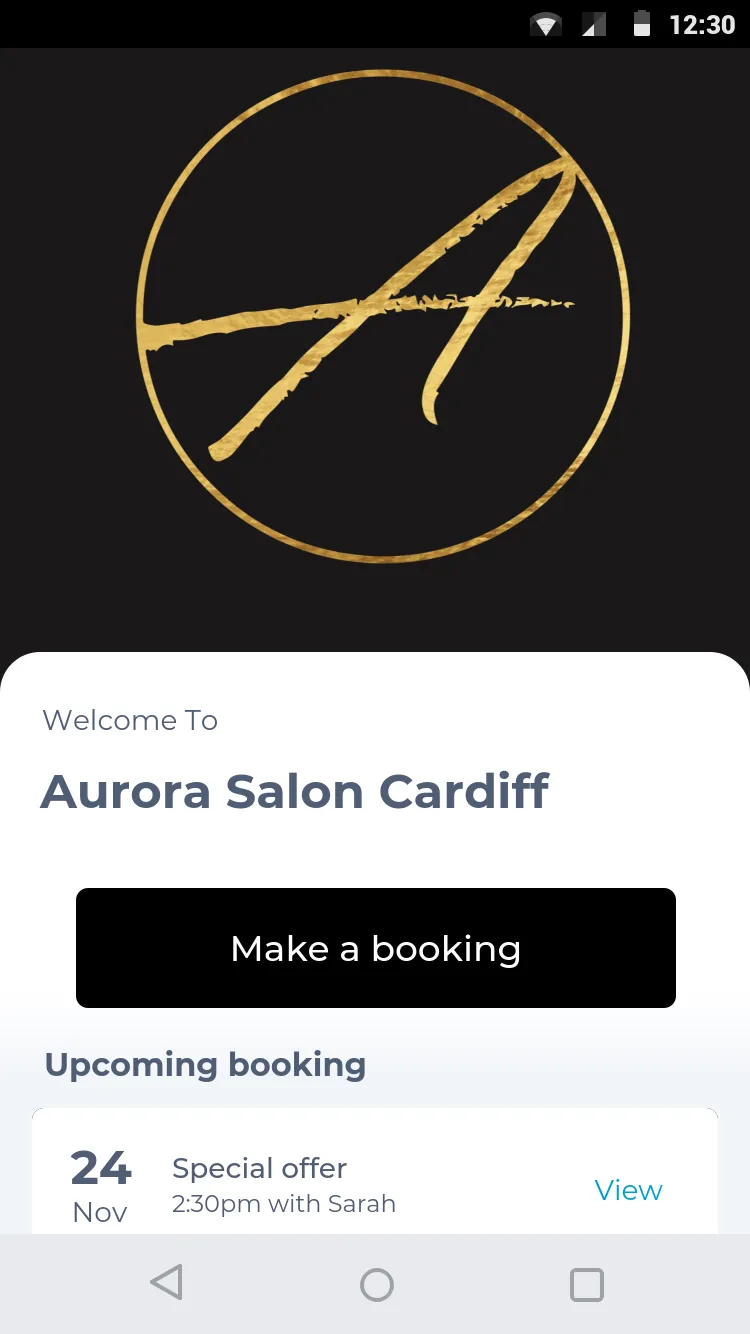 Aurora Salon Cardiff | Indus Appstore | Screenshot