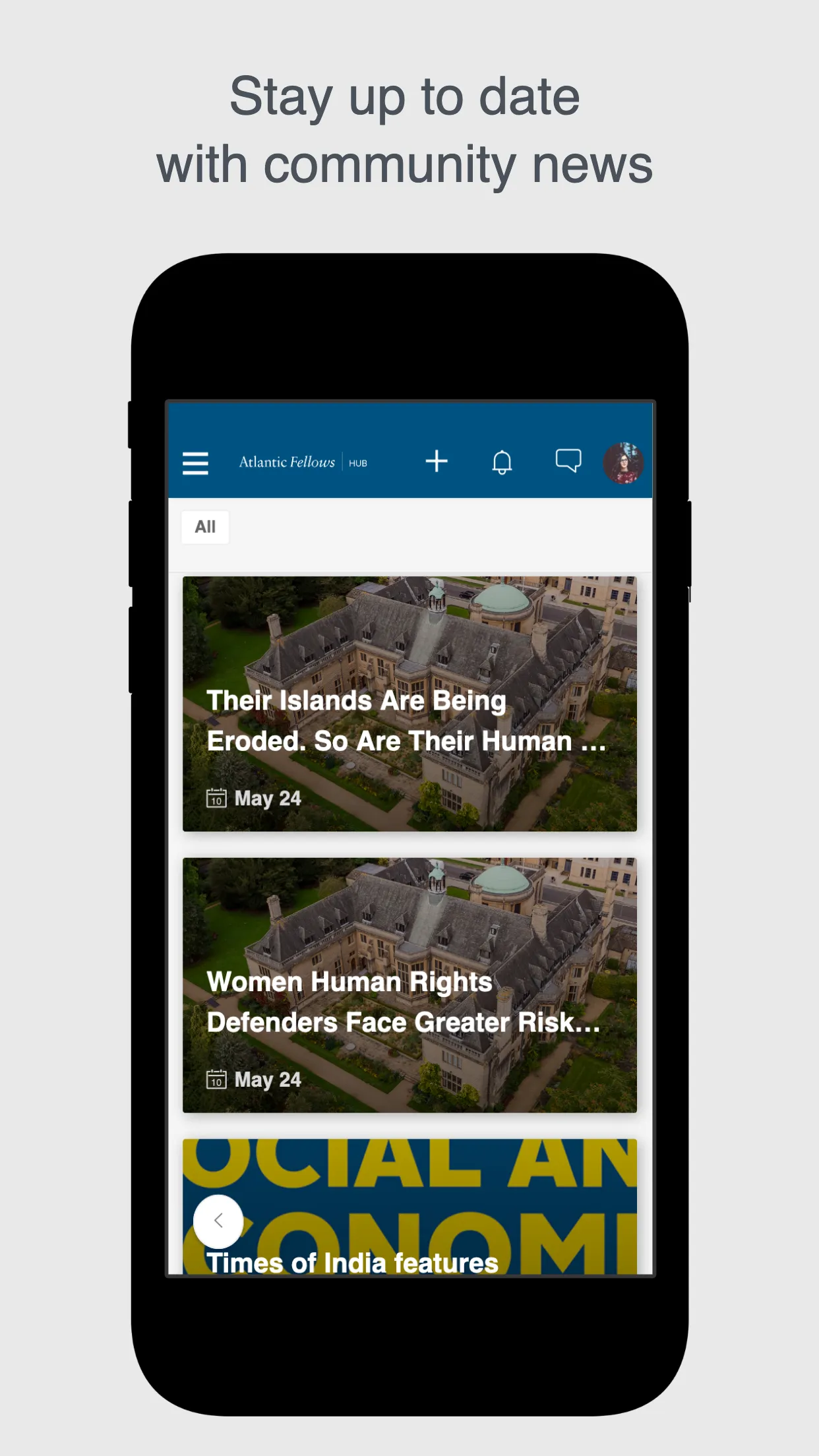 Atlantic Fellows Hub | Indus Appstore | Screenshot