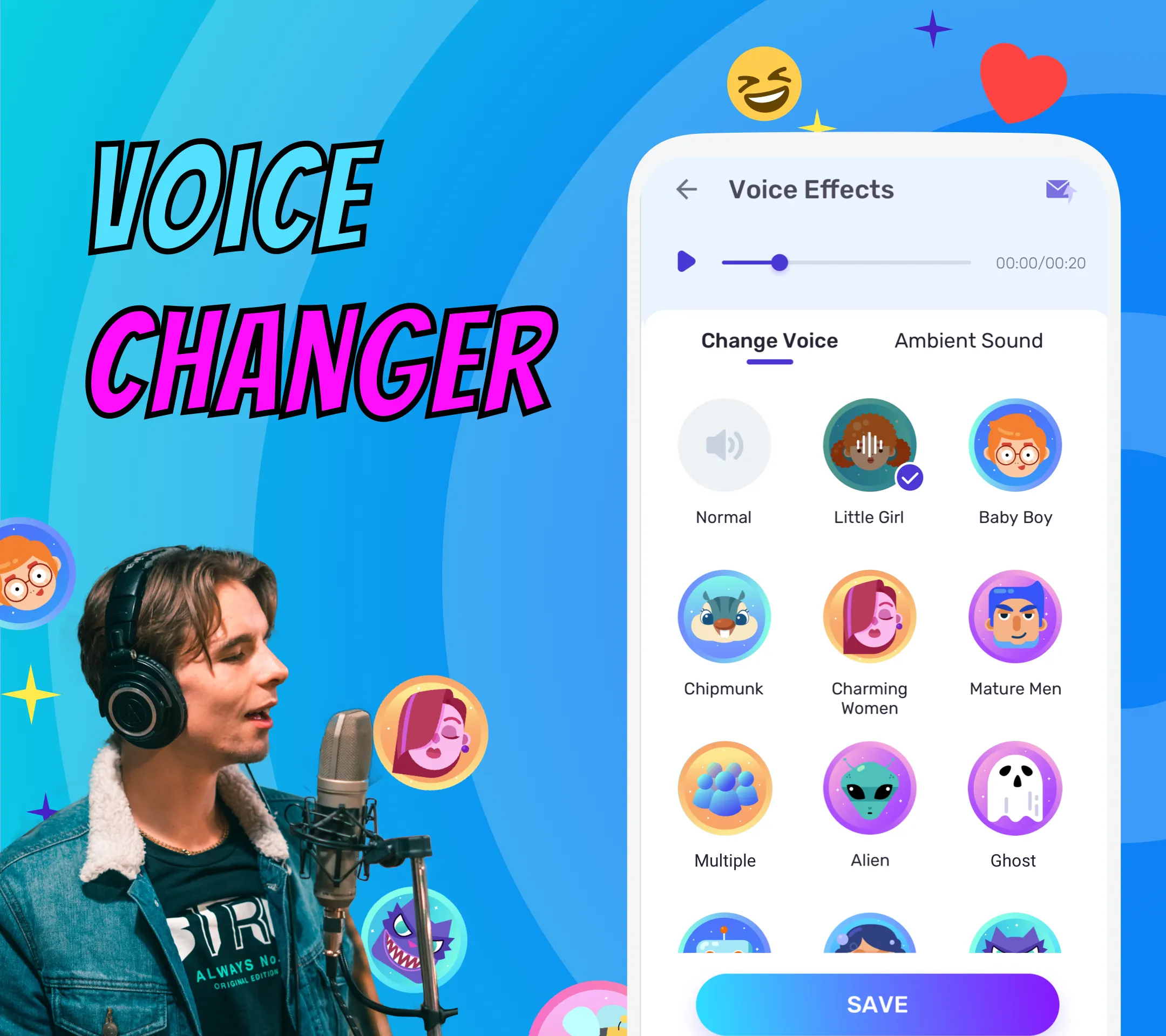 Voice Changer - Voice Effects | Indus Appstore | Screenshot