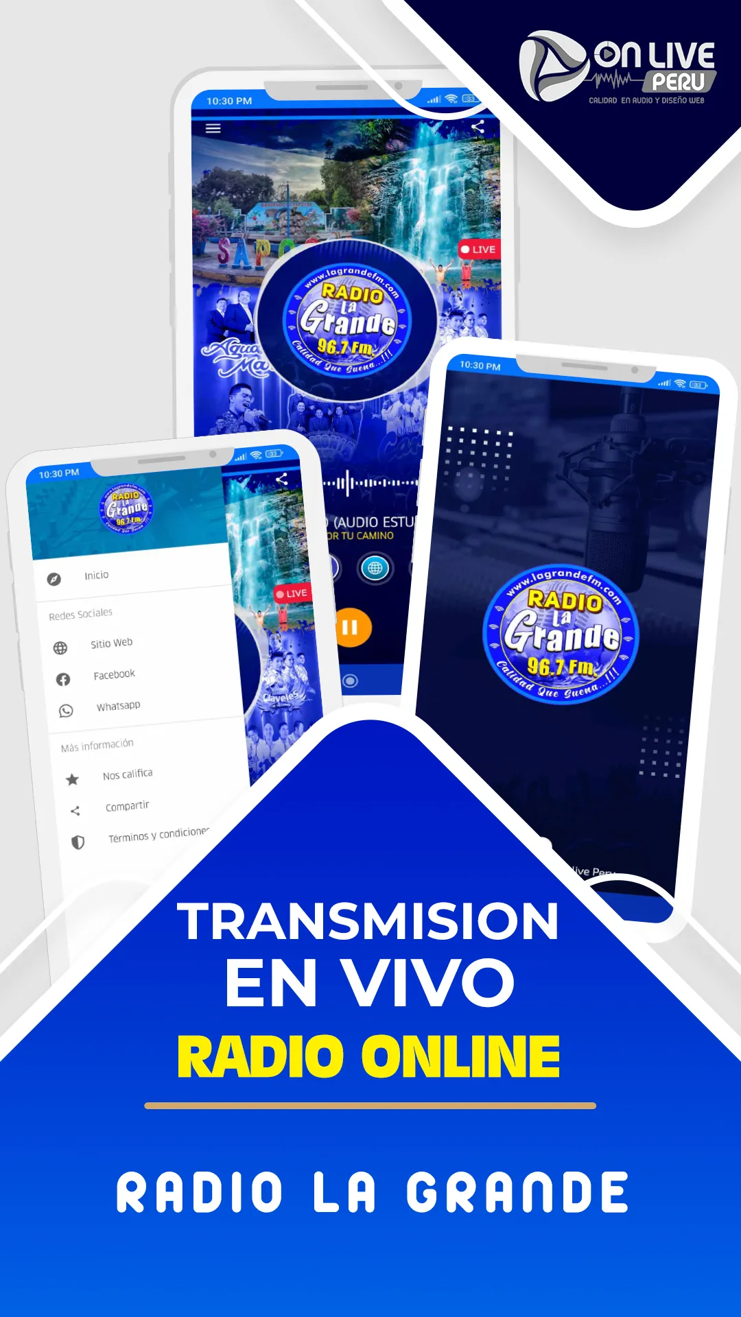 RADIO LA GRANDE - SAPOSOA | Indus Appstore | Screenshot