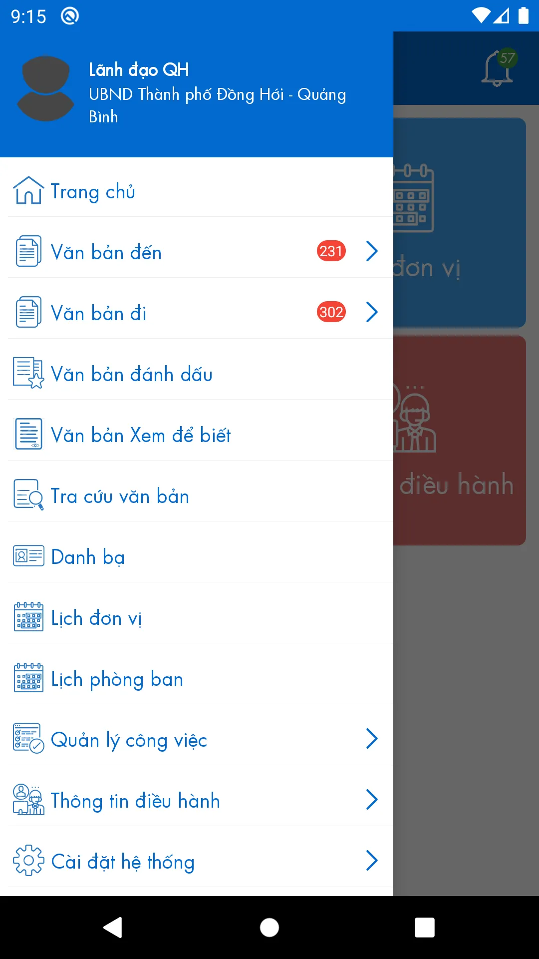 VNPT ioffice Quảng Ngãi | Indus Appstore | Screenshot