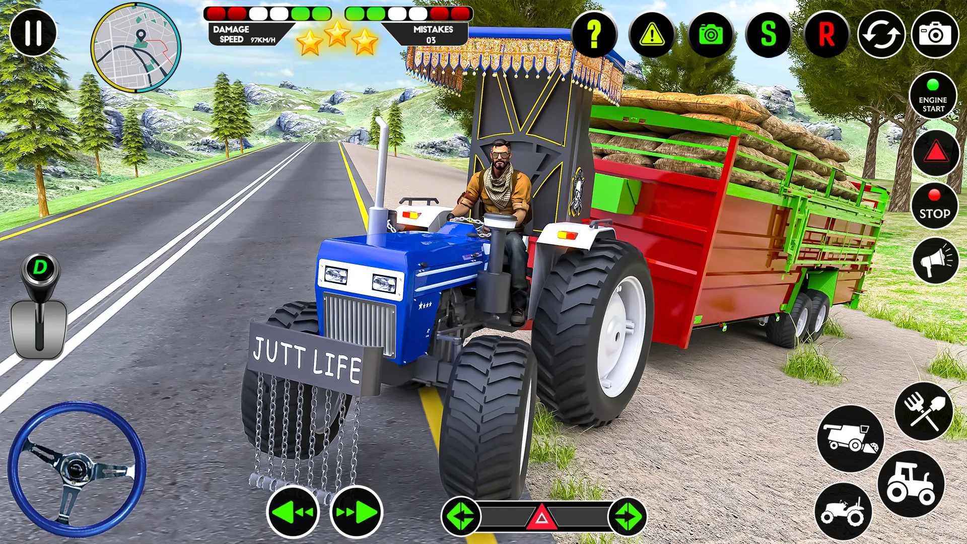 Tractor Games 3D :Farming Game | Indus Appstore | Screenshot