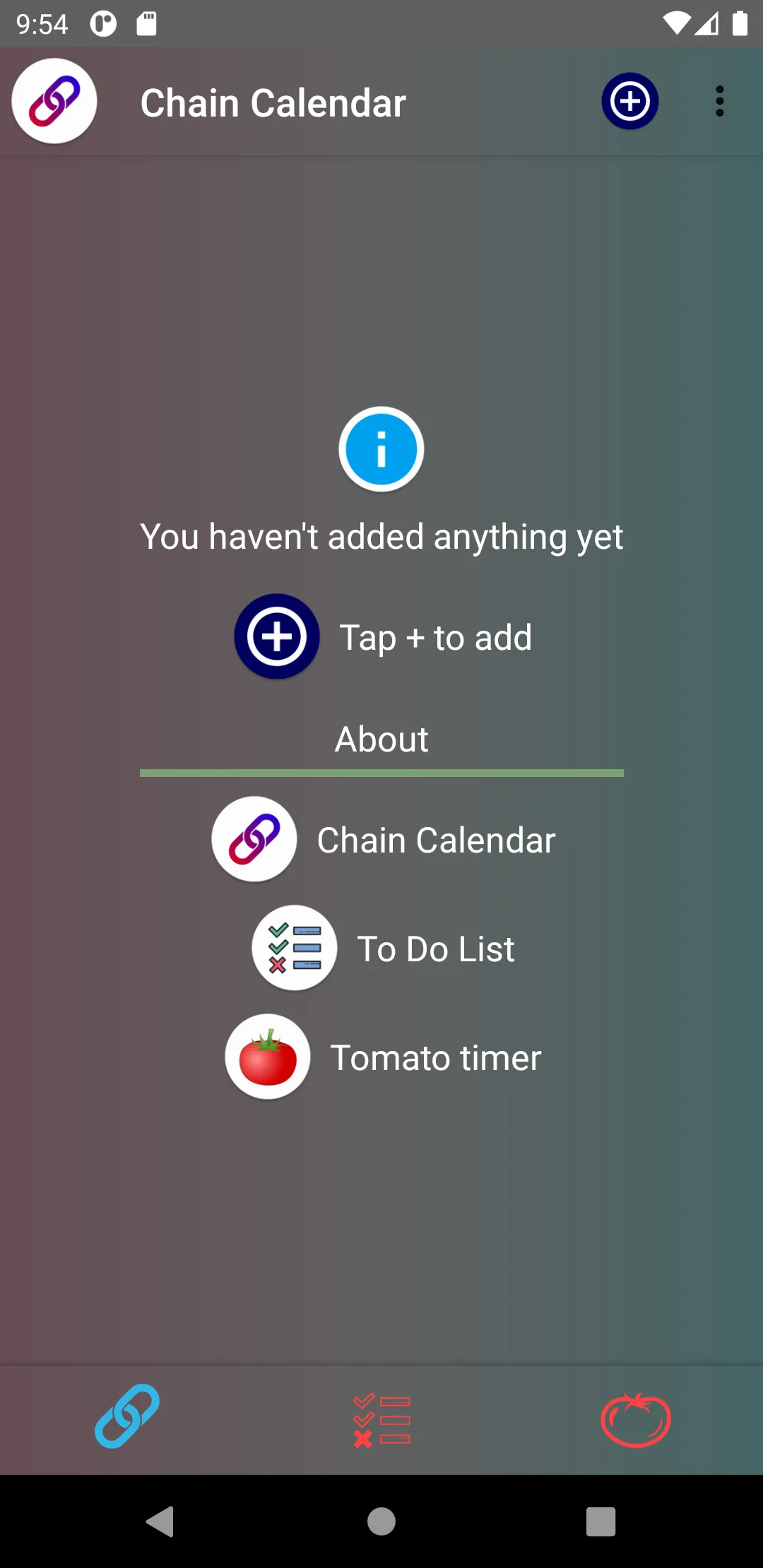 Chain - To Do List - Tomato | Indus Appstore | Screenshot