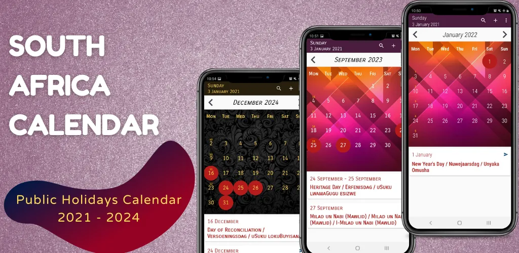 South Africa Calendar 2024 | Indus Appstore | Screenshot