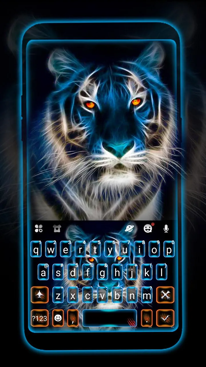 Tiger Glow Theme | Indus Appstore | Screenshot