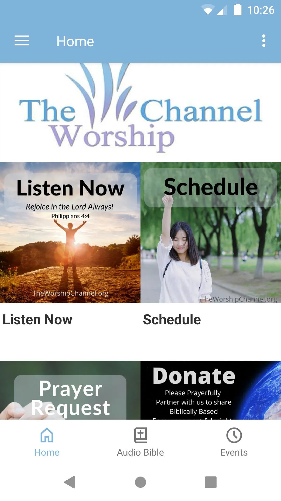 The Worship Channel | Indus Appstore | Screenshot