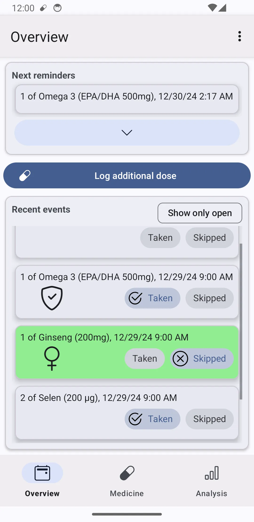 MedTimer | Indus Appstore | Screenshot