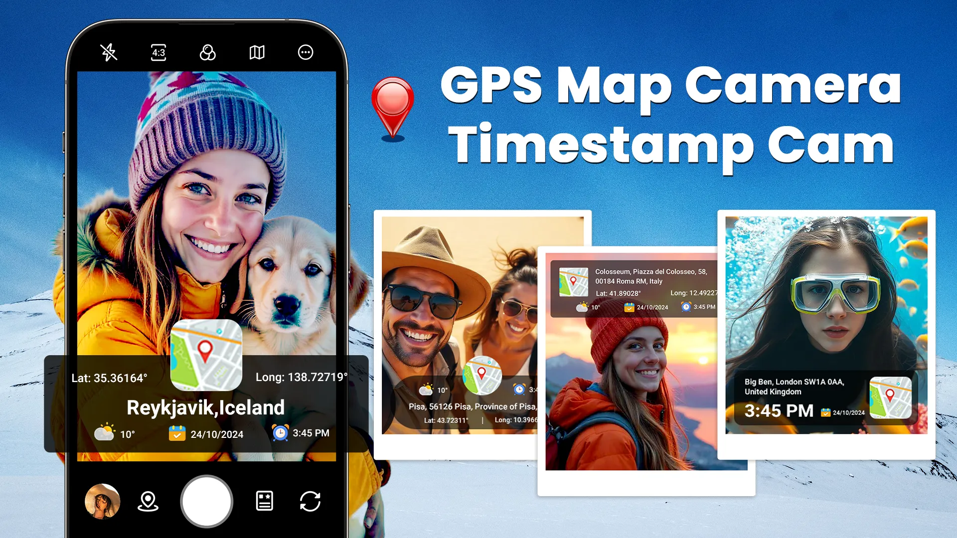 GPS Camera - Map Timestamp Cam | Indus Appstore | Screenshot
