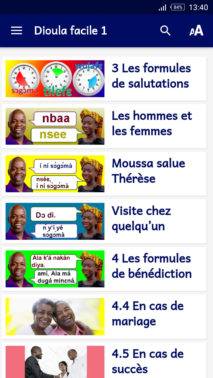 Dioula facile Tome I | Indus Appstore | Screenshot