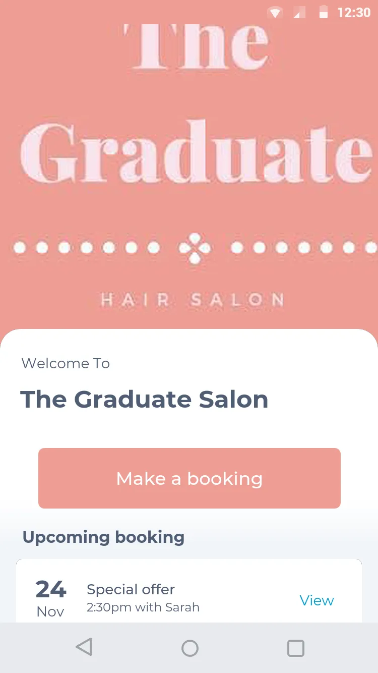 The Graduate Salon | Indus Appstore | Screenshot