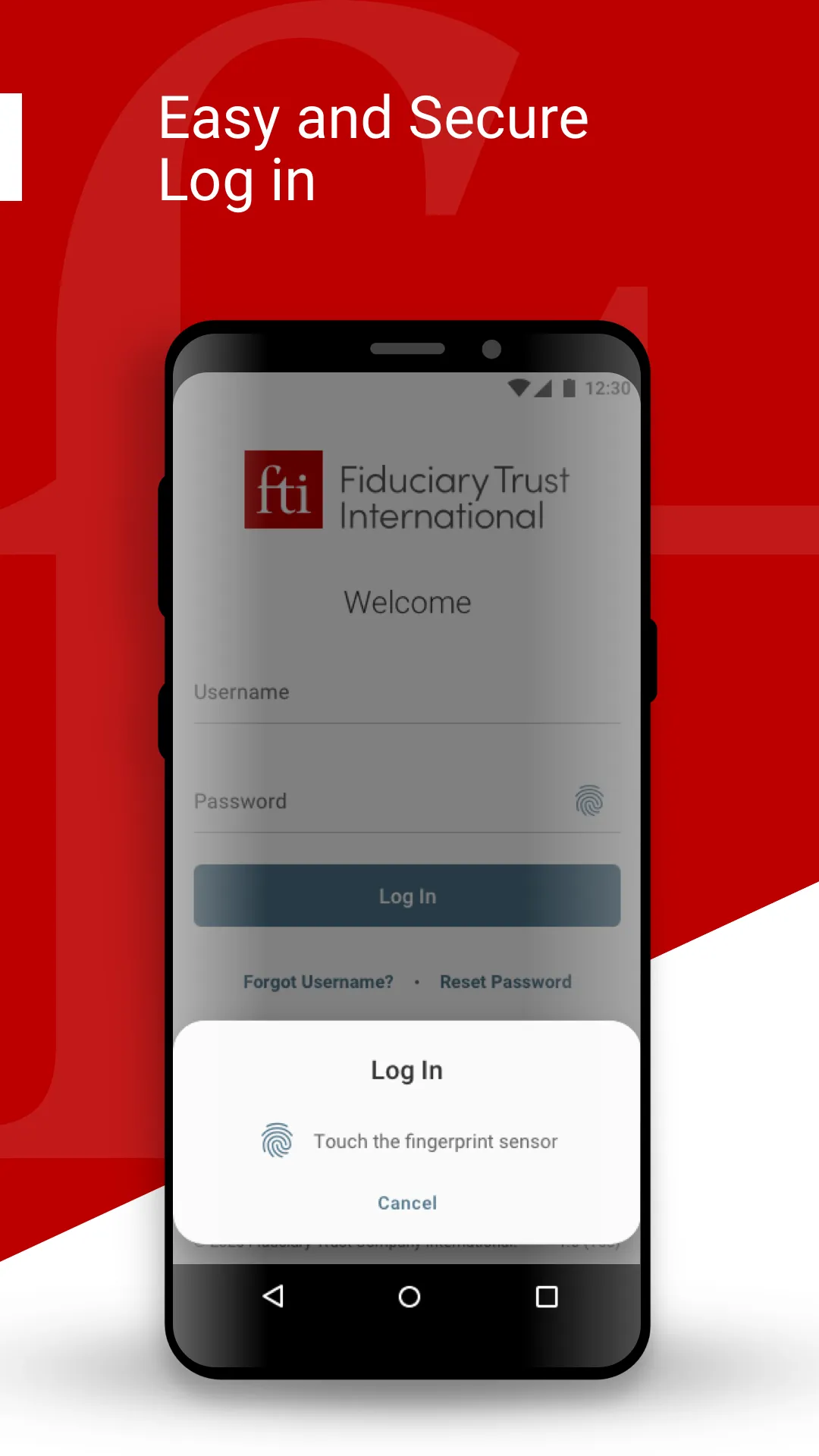 Fiduciary Trust International  | Indus Appstore | Screenshot