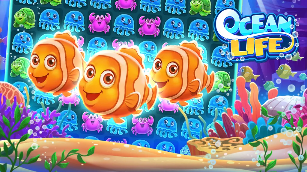 Ocean Match-3 Puzzle Game | Indus Appstore | Screenshot