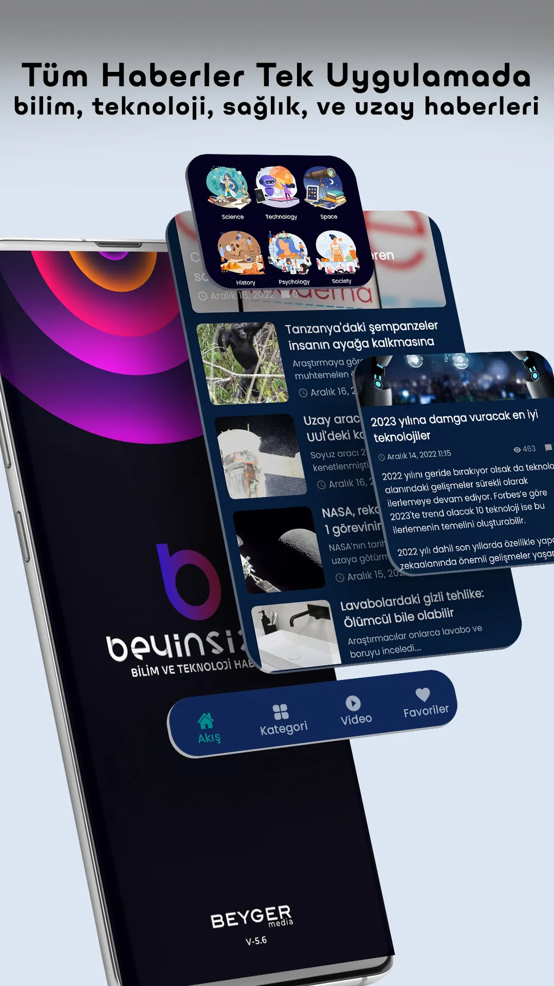 Beyinsizler - Bilim Haberleri | Indus Appstore | Screenshot