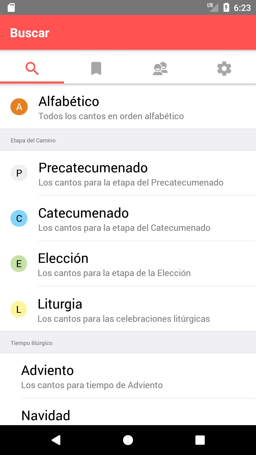 iResucito | Indus Appstore | Screenshot