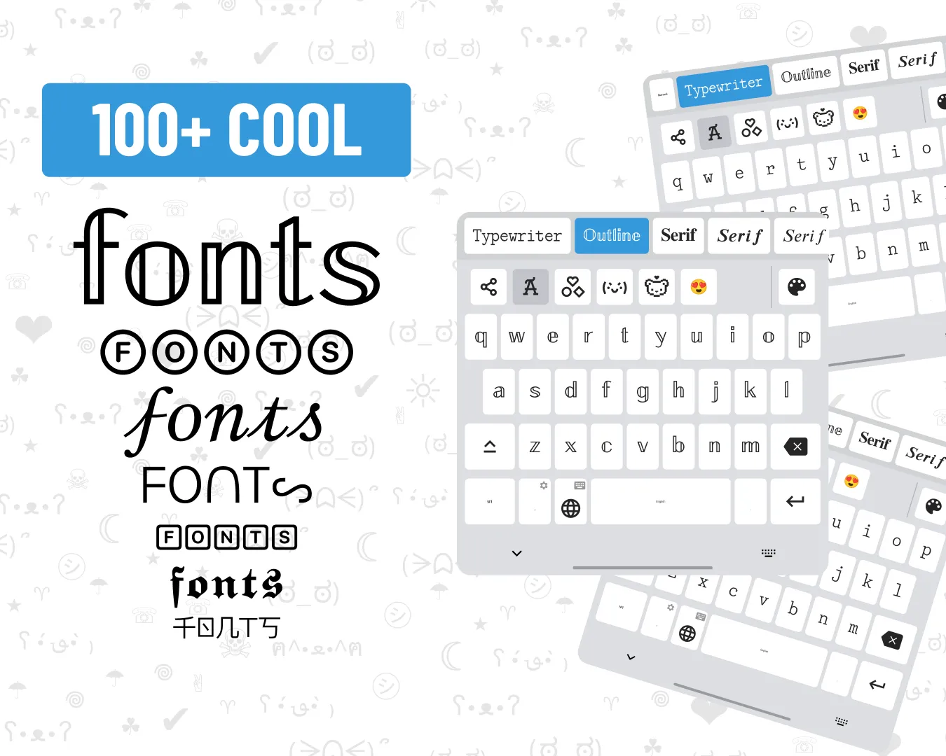 Fonts Keyboard | Indus Appstore | Screenshot