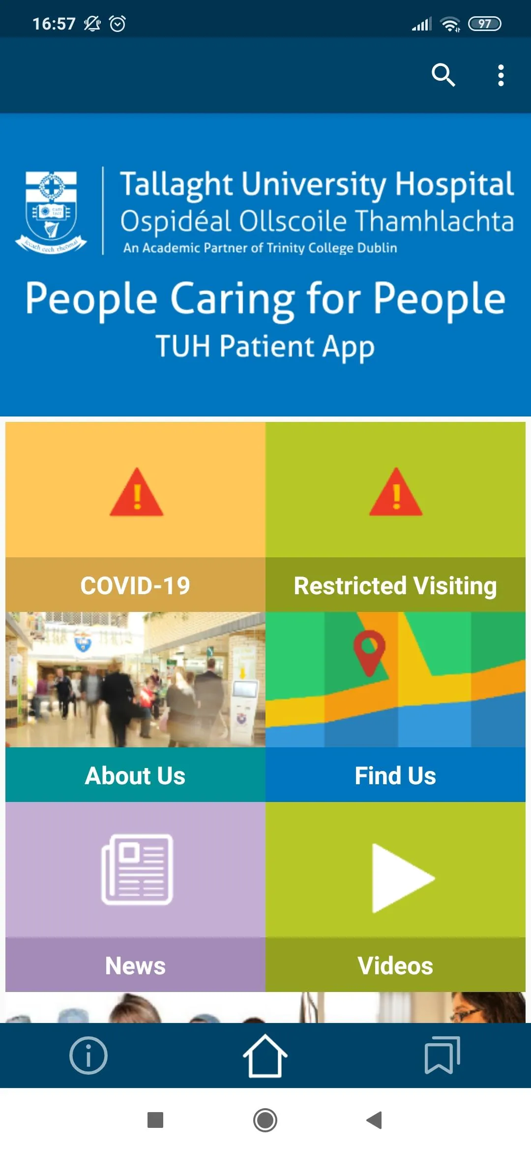 TUH Patient App: Tallaght Univ | Indus Appstore | Screenshot