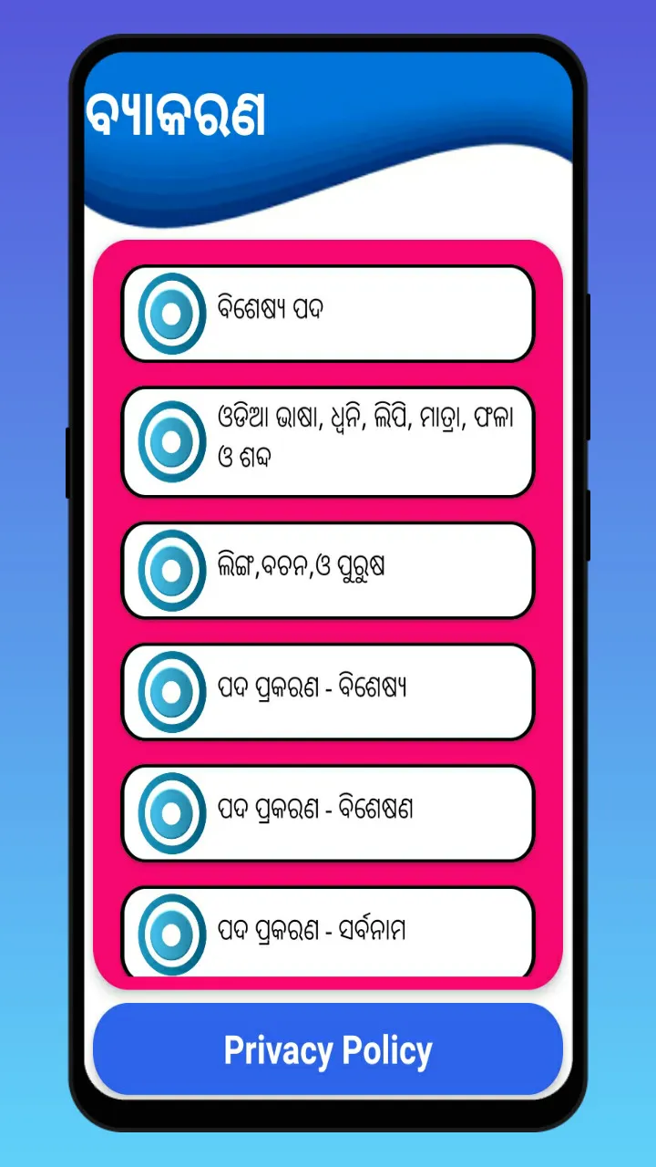 Odia Grammar Book App:Odia Gra | Indus Appstore | Screenshot