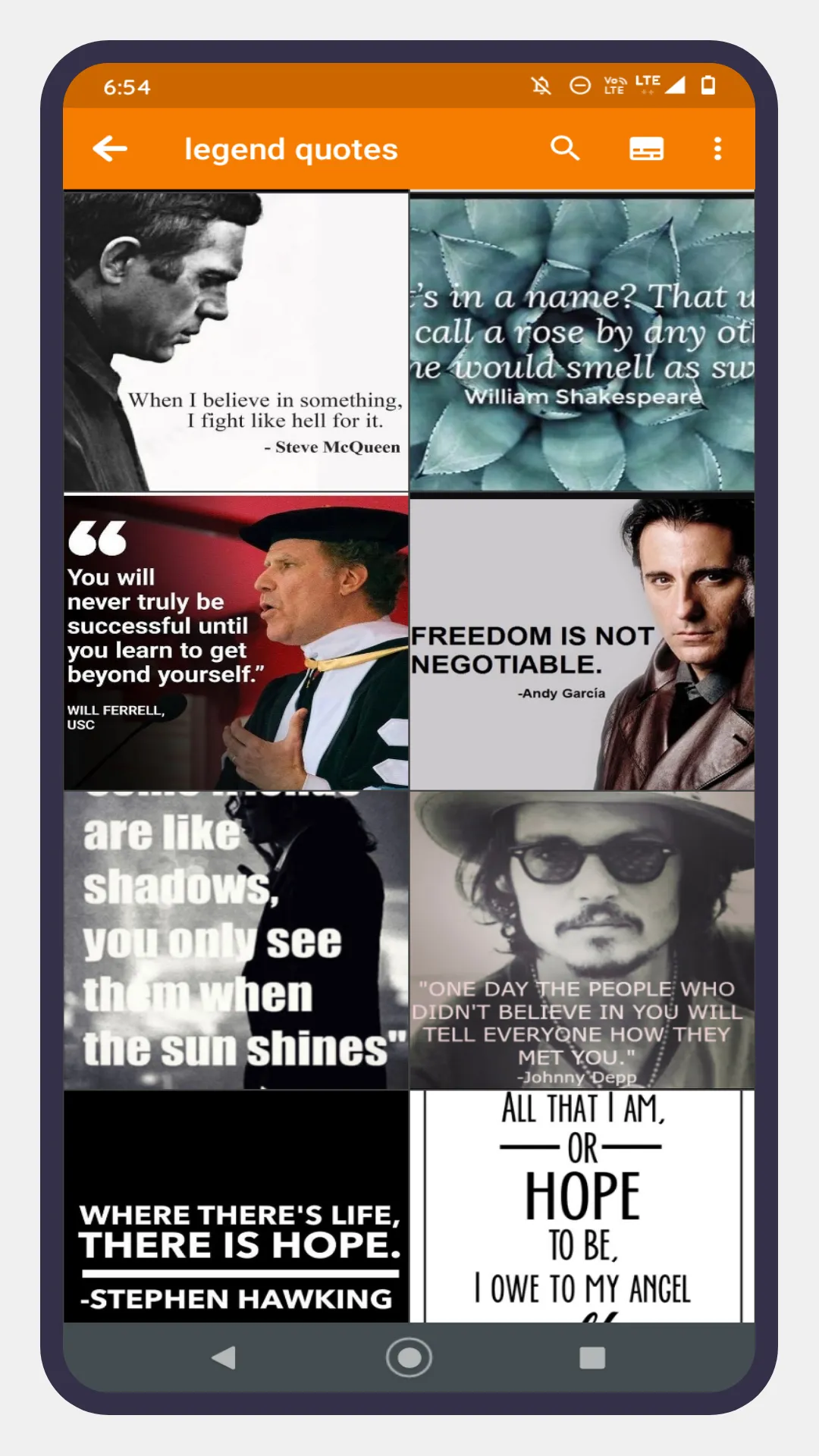 Quotes by Great Legends | Indus Appstore | Screenshot