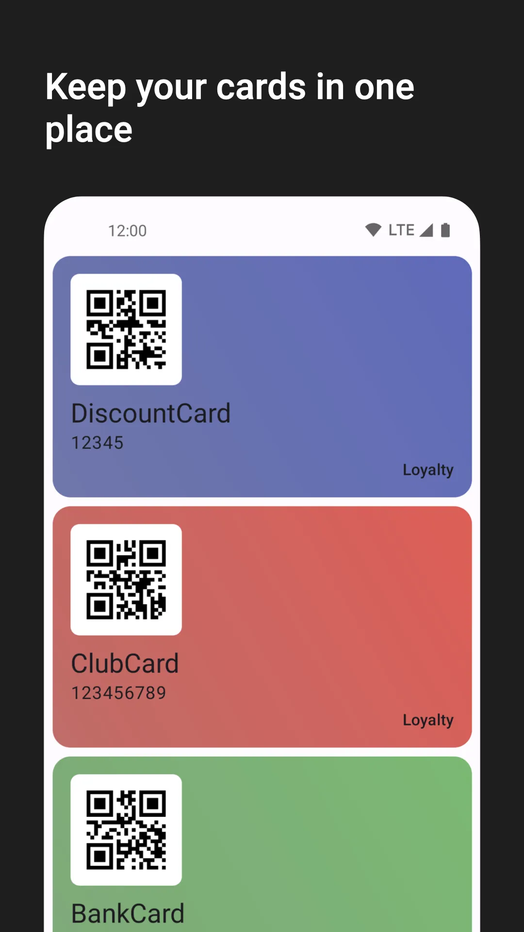 MyCardholder | Indus Appstore | Screenshot