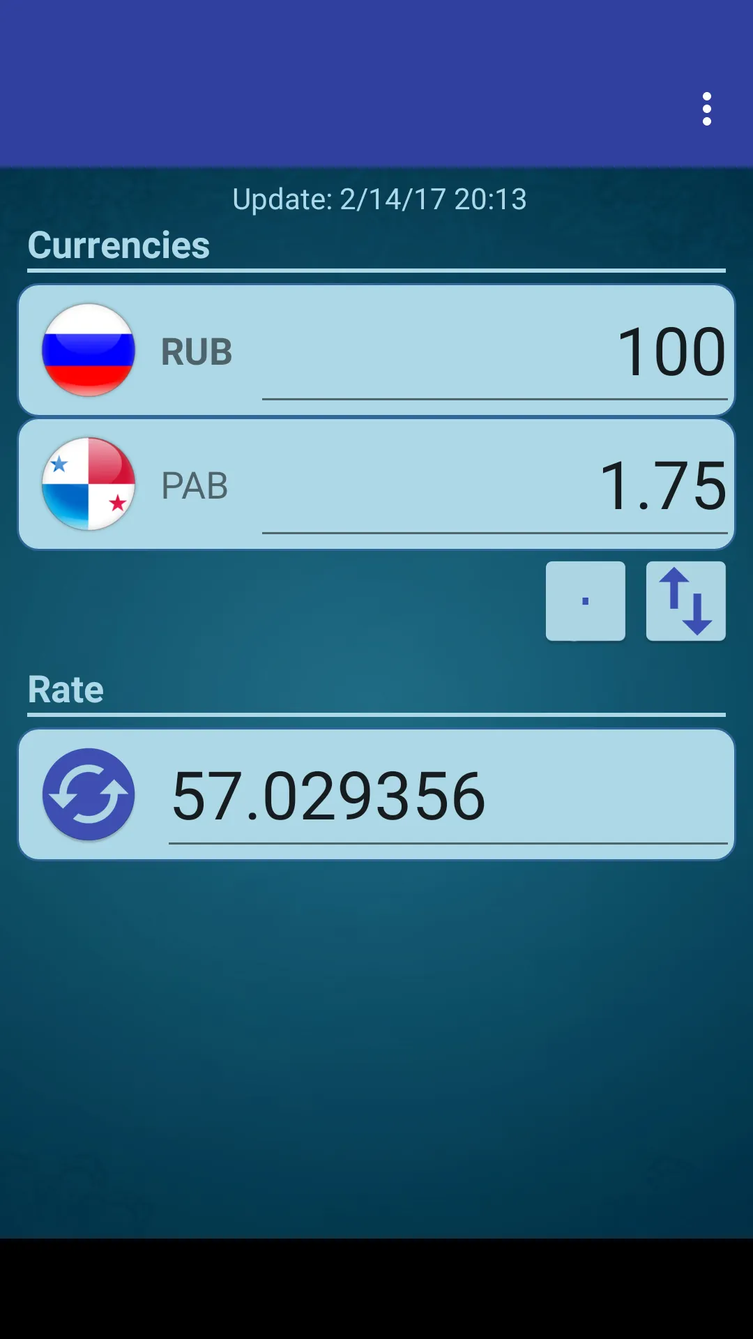 RUS Ruble x Panamanian Balboa | Indus Appstore | Screenshot