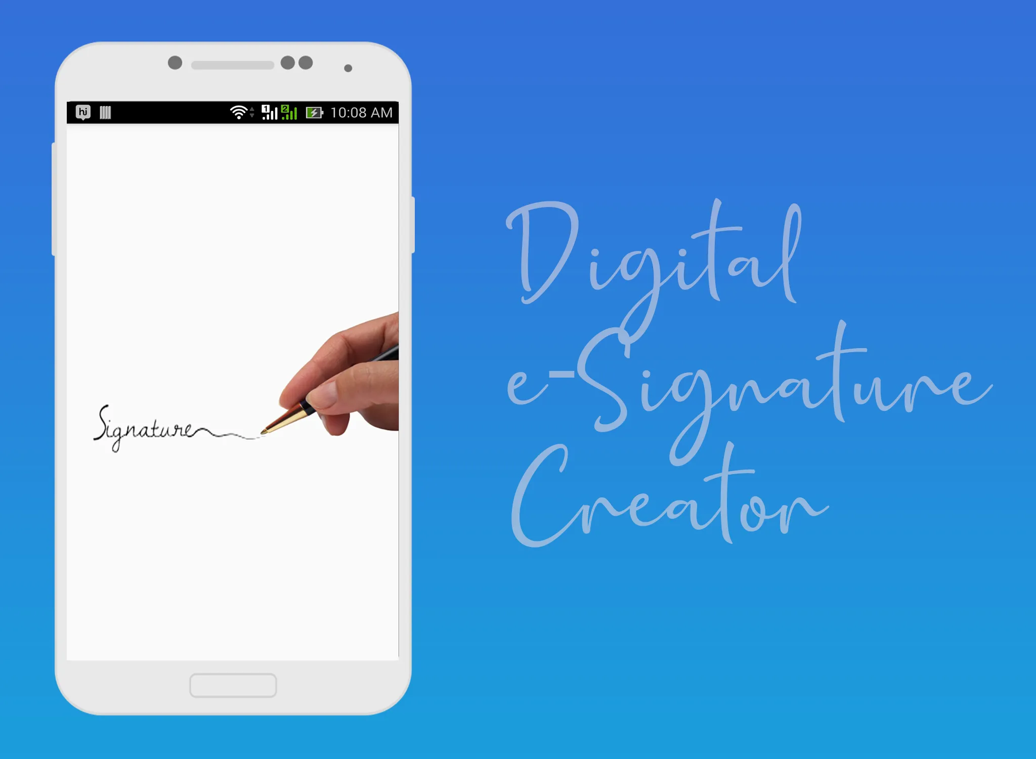 Digital Signature Maker | Indus Appstore | Screenshot