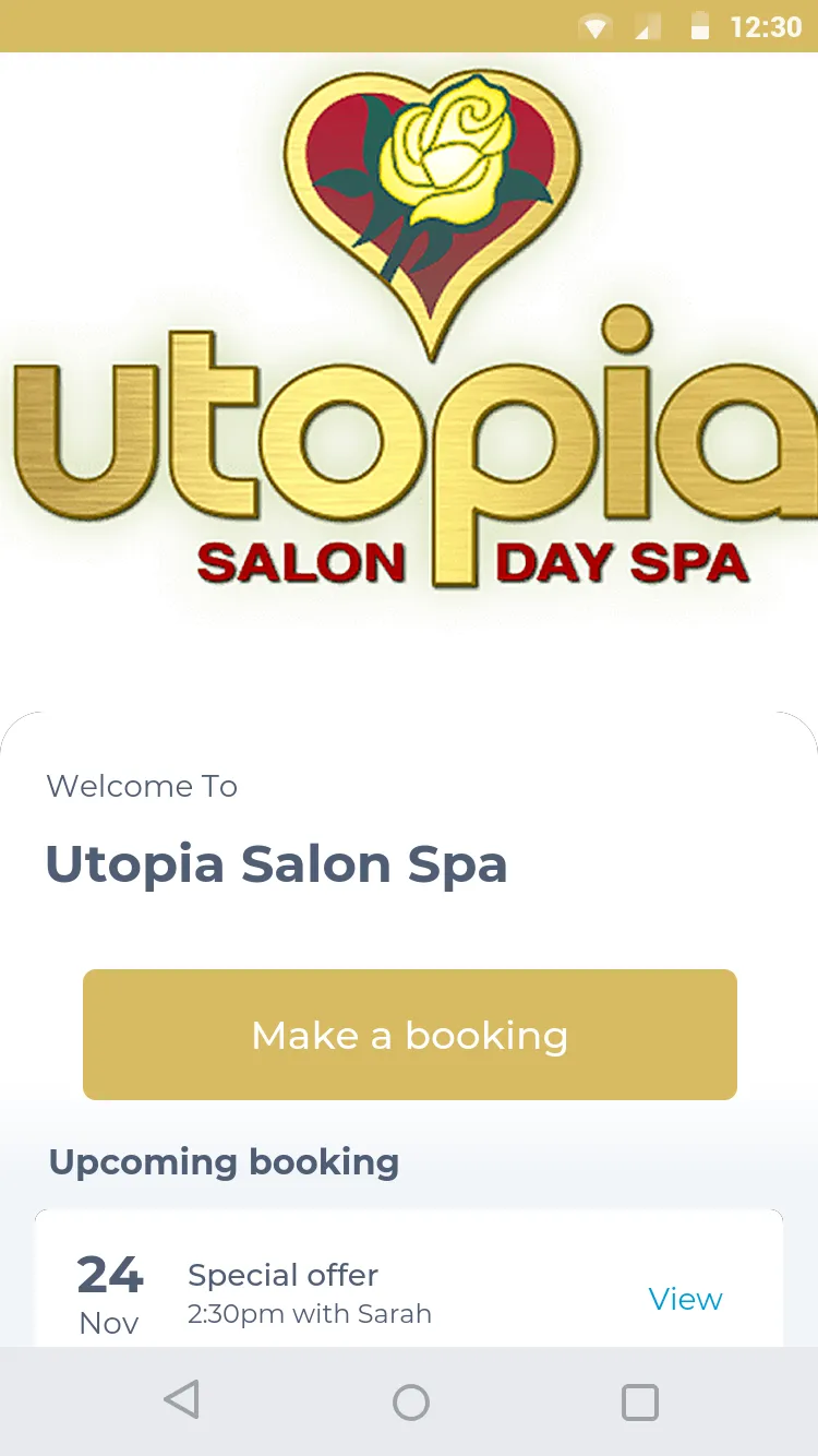 Utopia Salon Spa | Indus Appstore | Screenshot