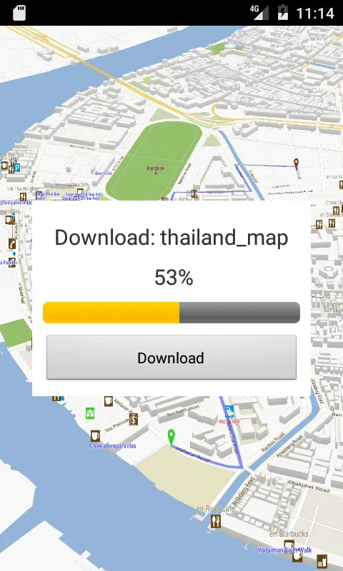 3D Thailand: Maps + GPS | Indus Appstore | Screenshot