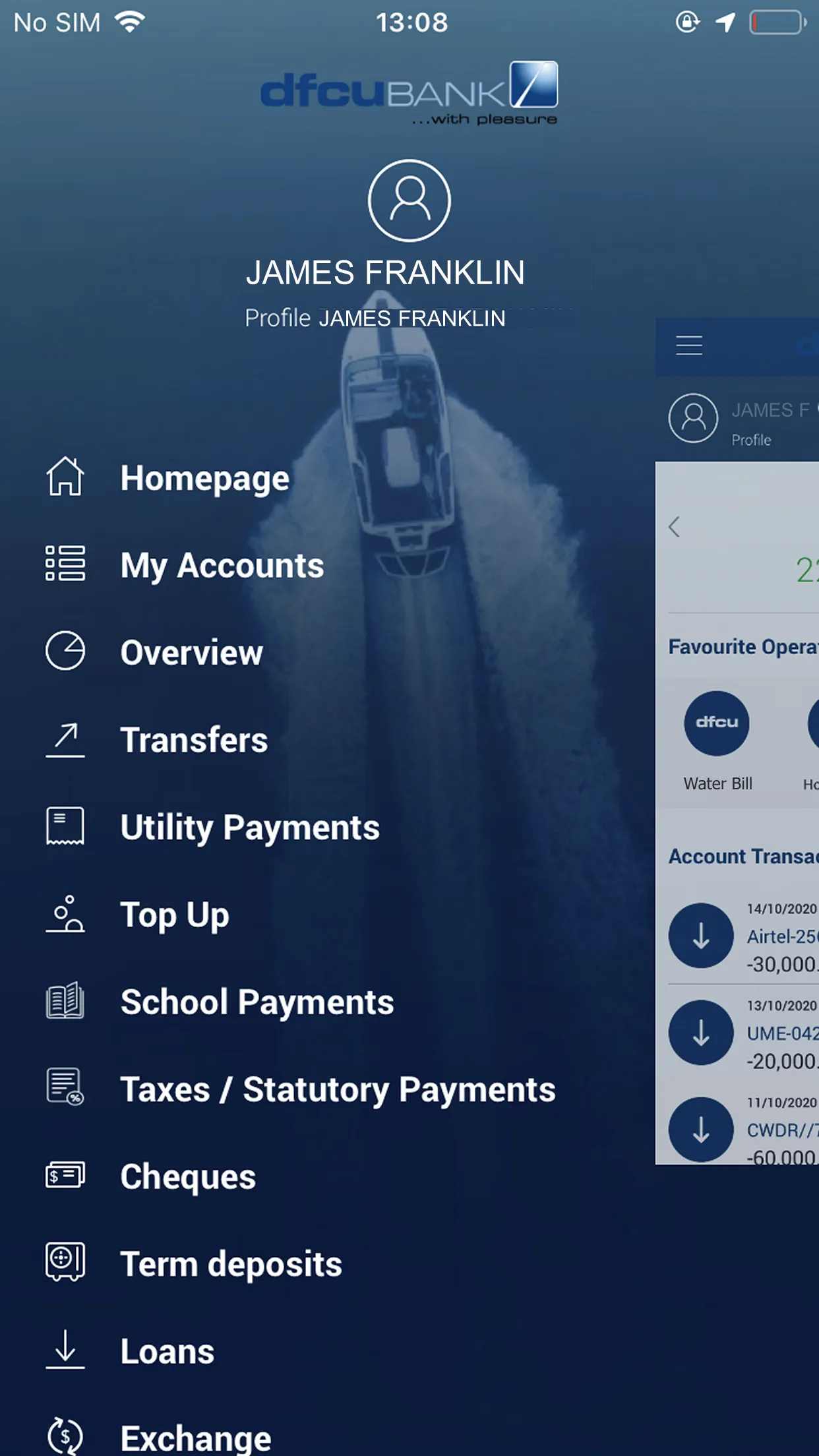 dfcu QuickApp | Indus Appstore | Screenshot