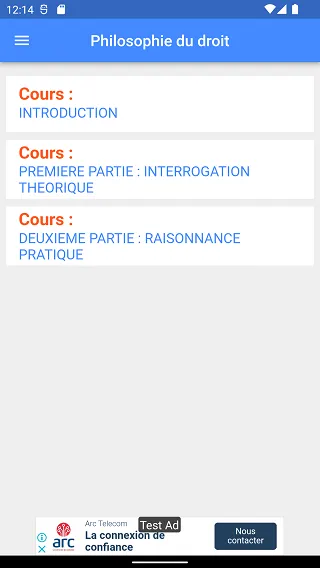 Philosophie du Droit : Cours | Indus Appstore | Screenshot