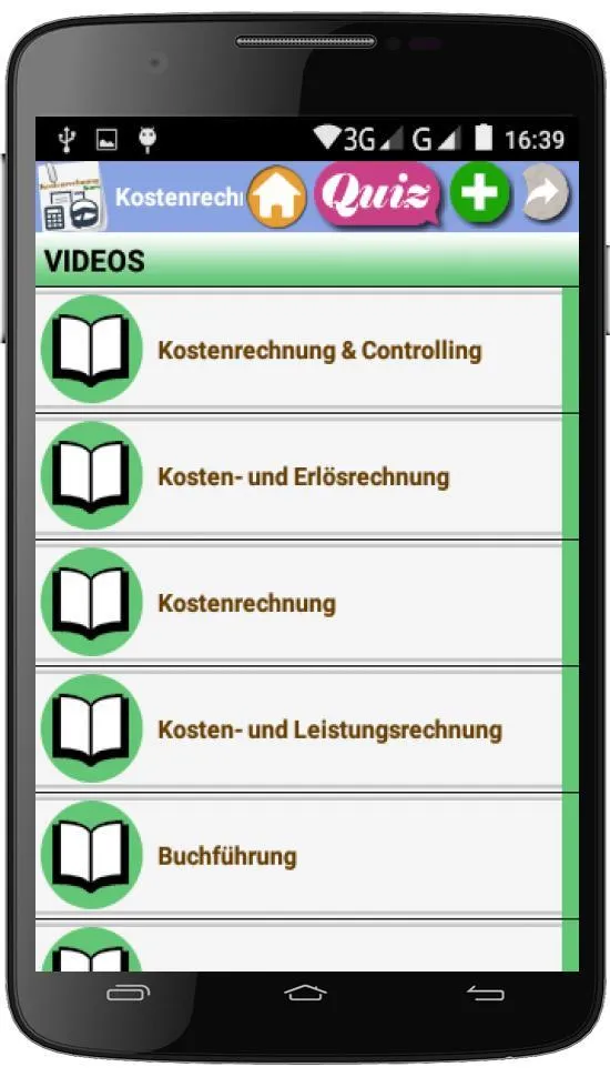 Kostenrechnung Kurs | Indus Appstore | Screenshot