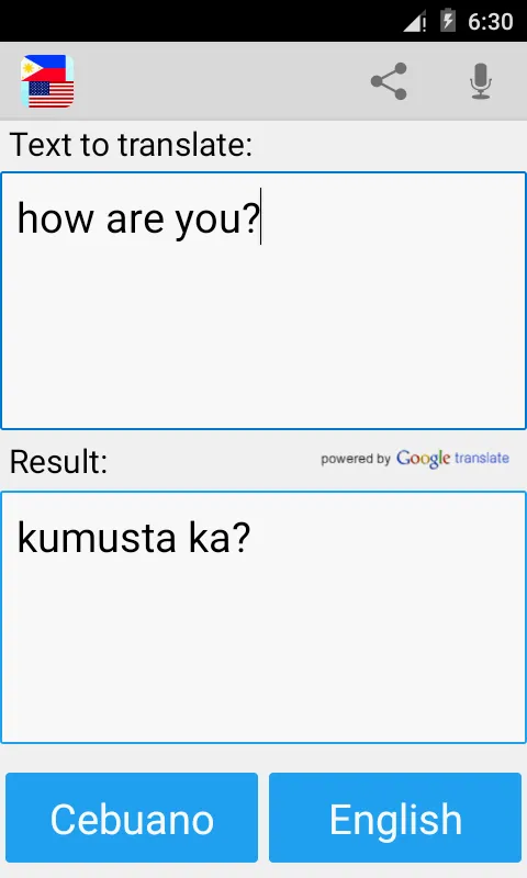 Cebuano English Translator | Indus Appstore | Screenshot