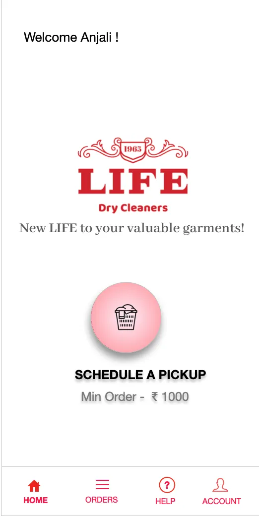 Life Dry Cleaners | Indus Appstore | Screenshot