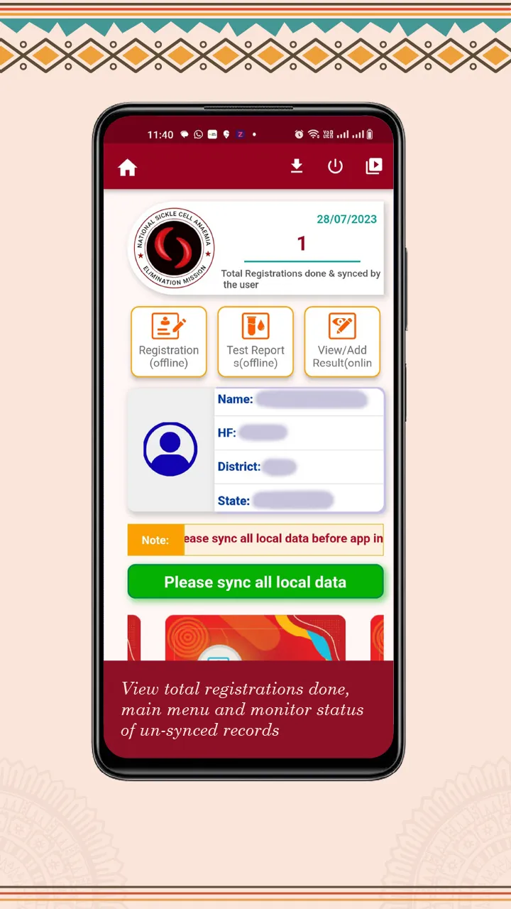 Sickle Cell | Indus Appstore | Screenshot