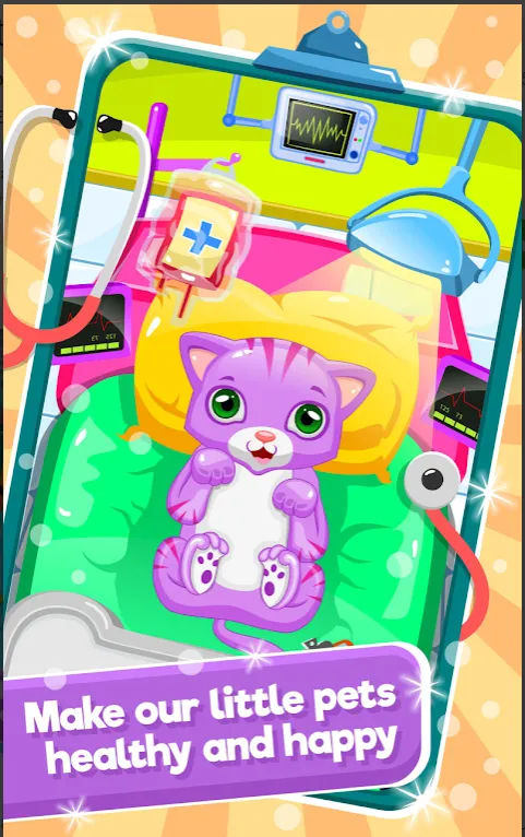 Little Cat Doctor Pet Vet Game | Indus Appstore | Screenshot