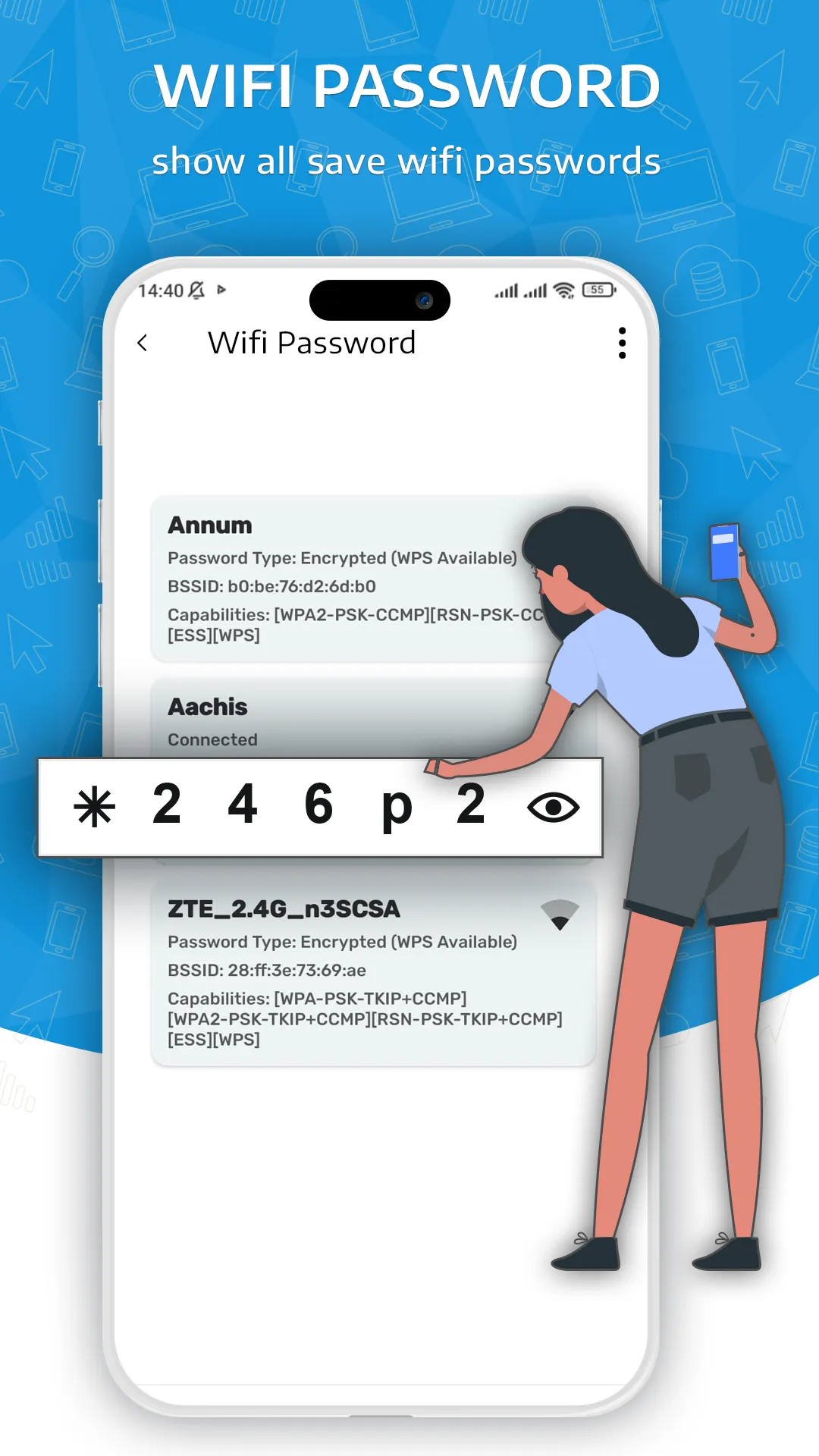 WIFI Analyzer: Password Show | Indus Appstore | Screenshot