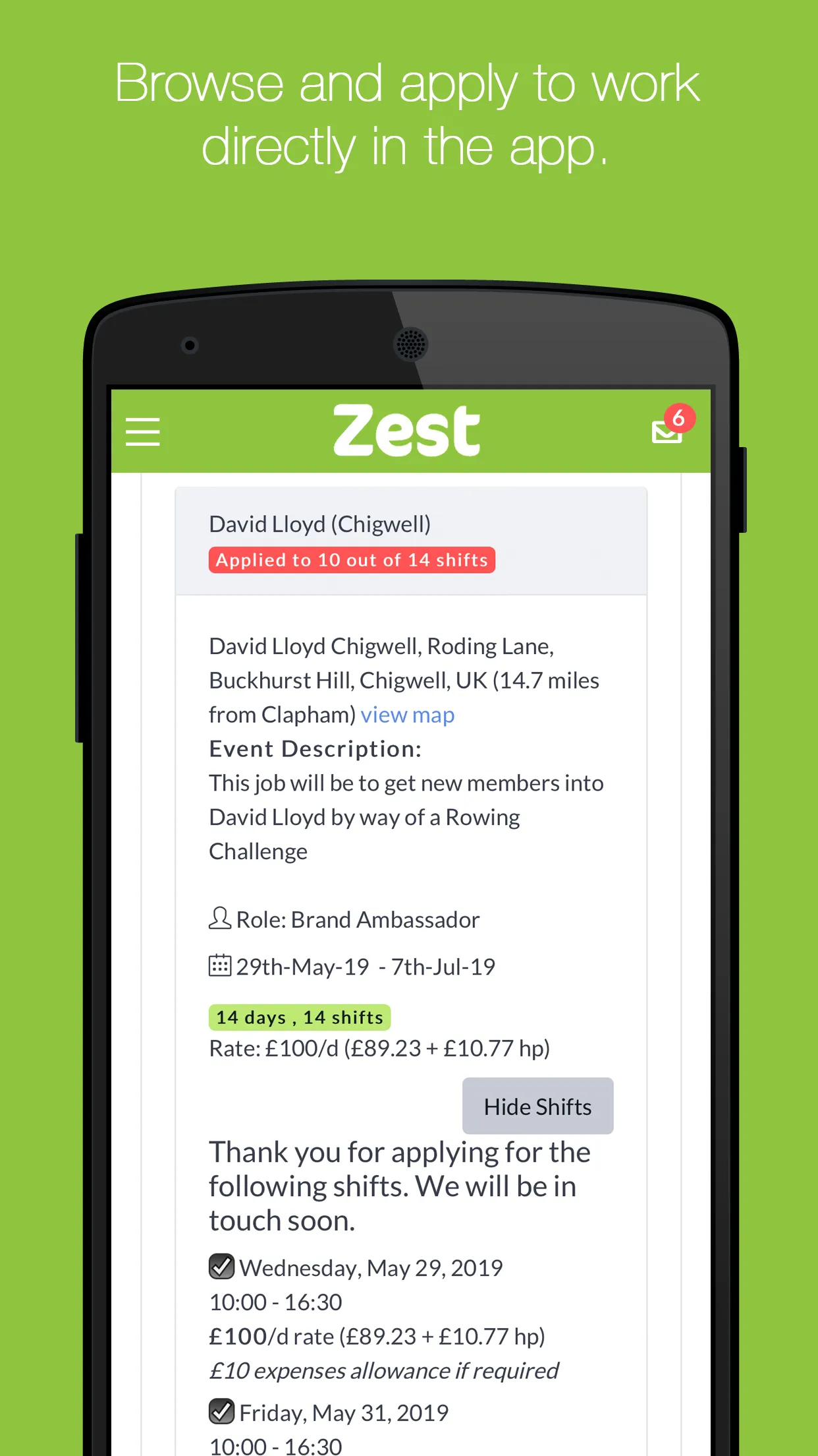 Zest Staffing | Indus Appstore | Screenshot