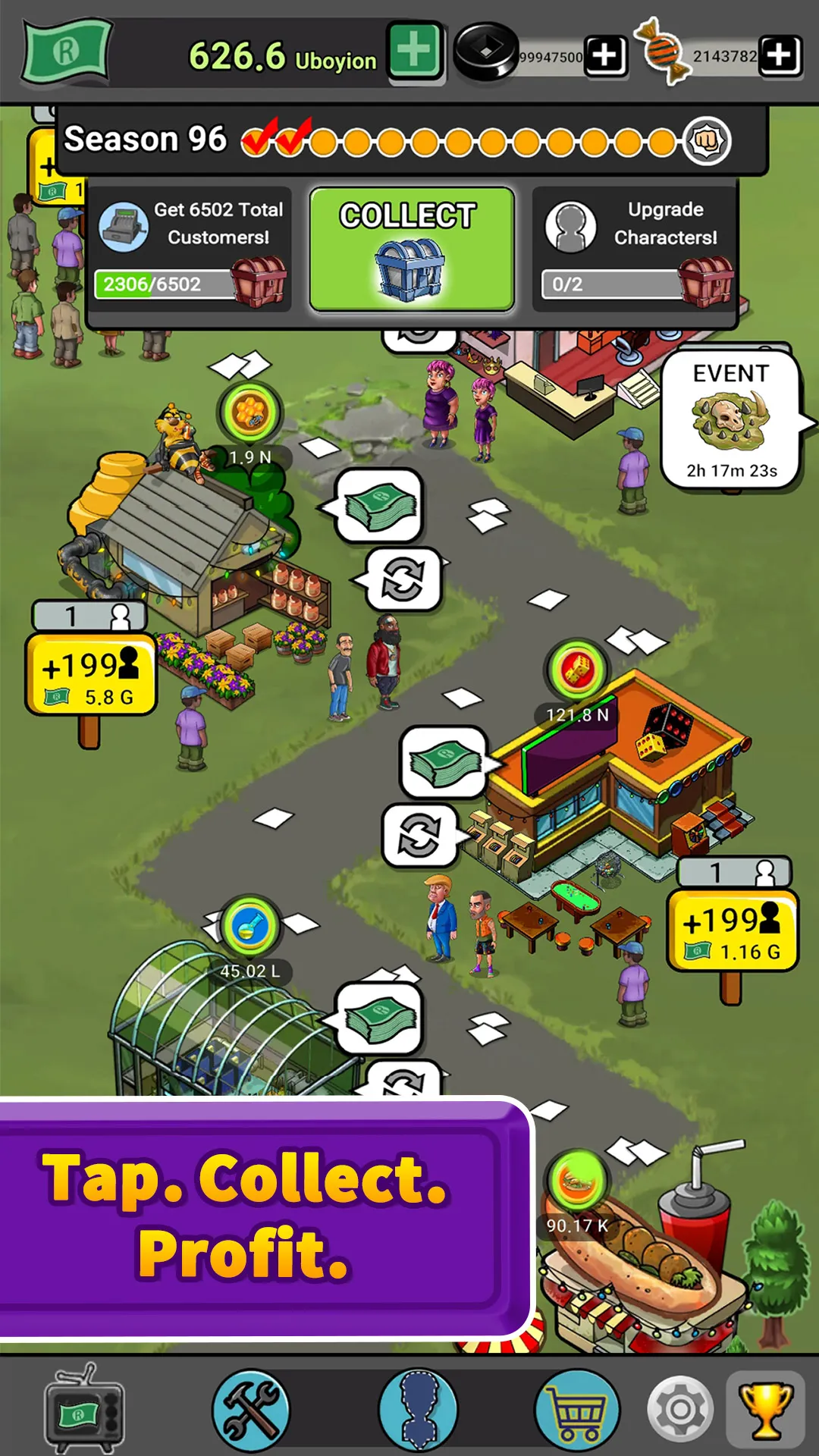 Money tycoon city : idle games | Indus Appstore | Screenshot