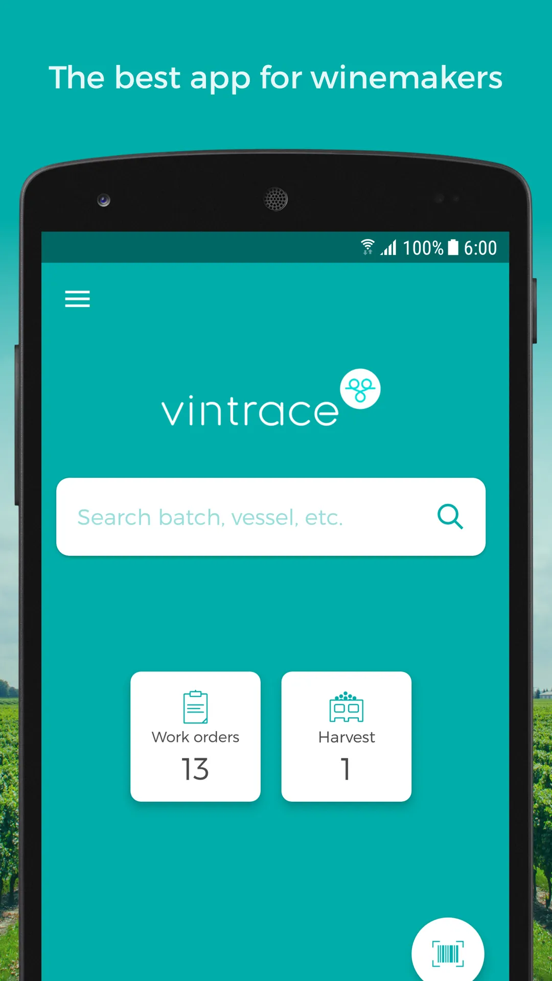 Vintrace | Indus Appstore | Screenshot