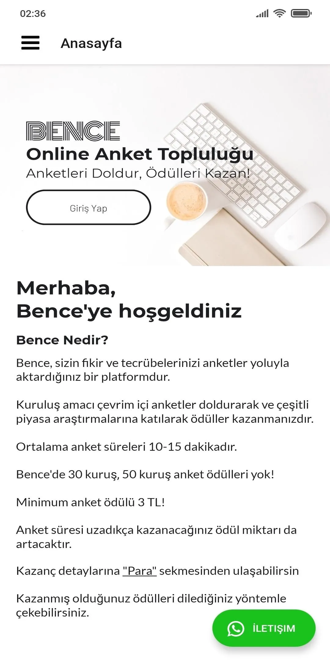 Bence Anket | Indus Appstore | Screenshot