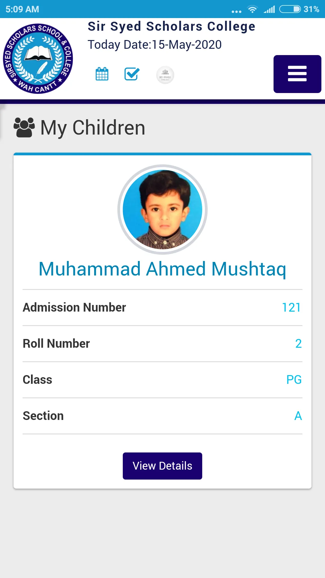 SIRSYED SCHOLARS SCHOOL & COLL | Indus Appstore | Screenshot