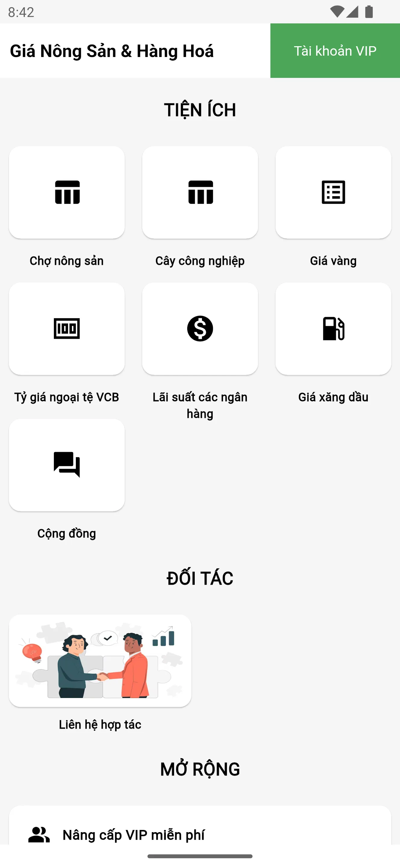 Giá Nông Sản Việt Nam | Indus Appstore | Screenshot