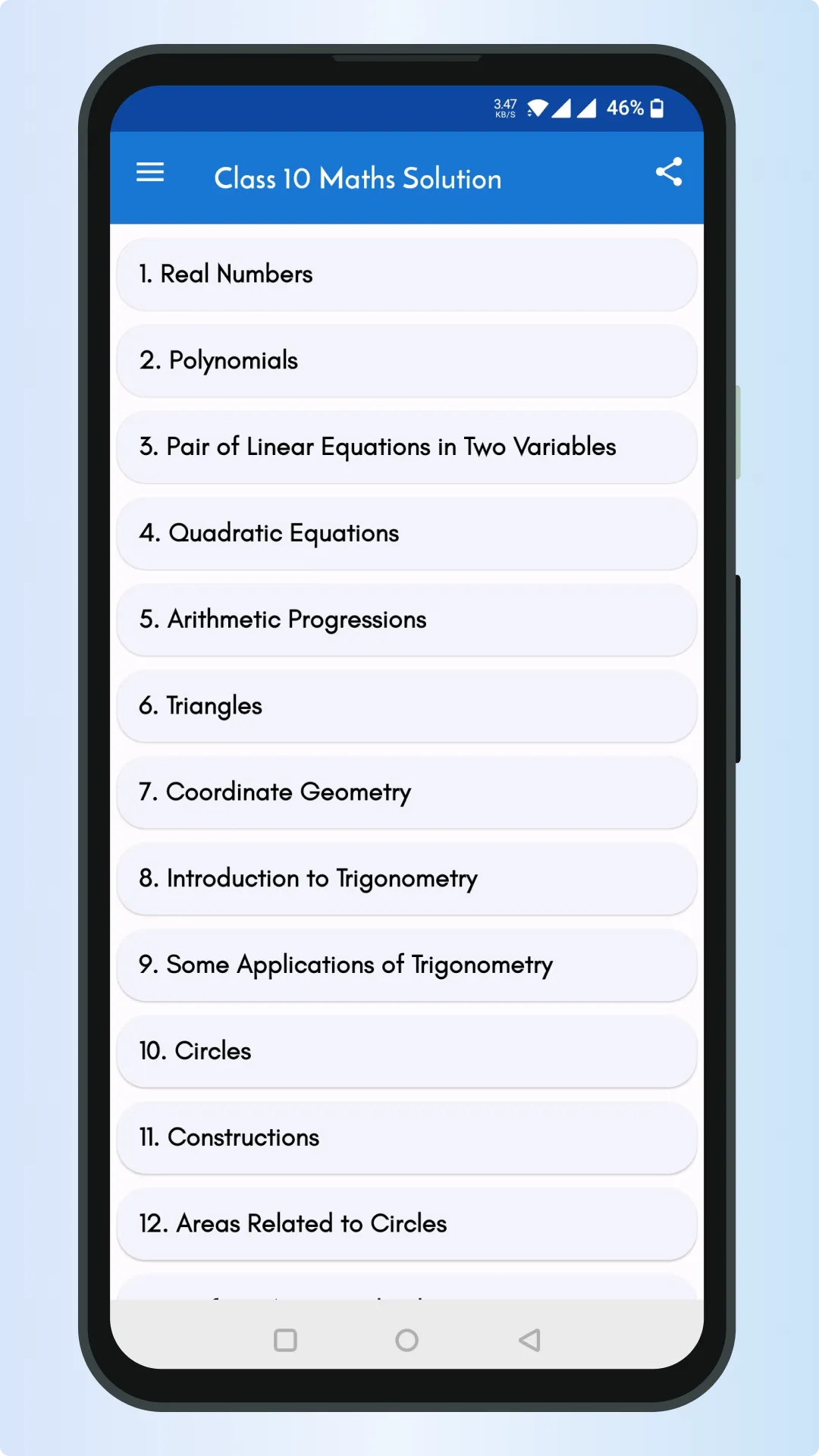 Class 10 Maths NCERT Solutions | Indus Appstore | Screenshot