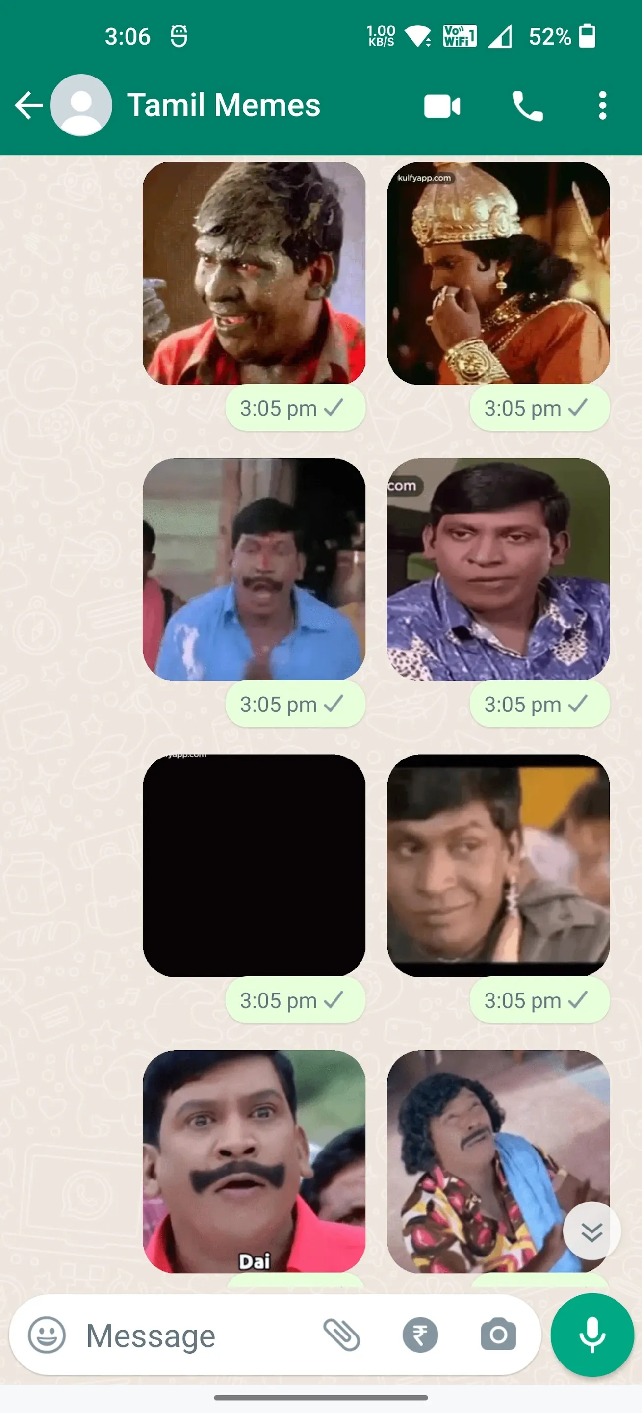 Vadivelu Animated Stickers | Indus Appstore | Screenshot