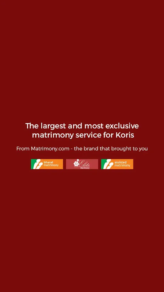 Kori Matrimony - Marriage & Shaadi App | Indus Appstore | Screenshot