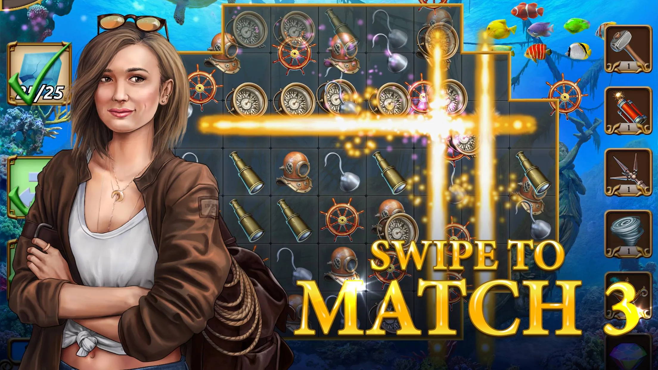 Treasure Match 3 | Indus Appstore | Screenshot