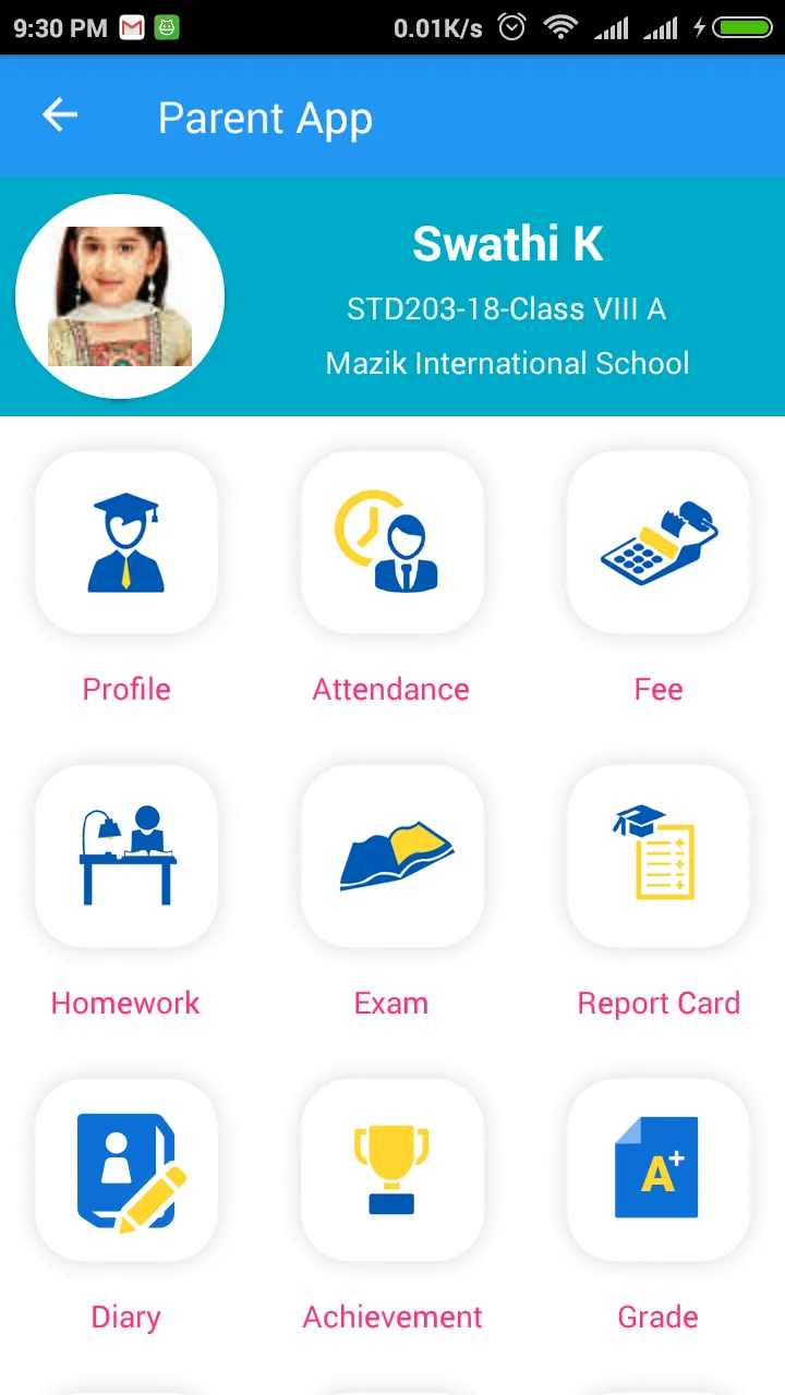 ZIKRA HIGH SCHOOL - Parent App | Indus Appstore | Screenshot