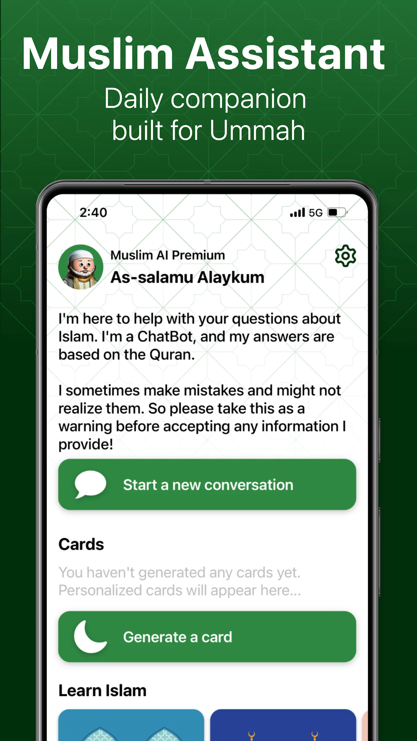 Muslim AI: Dua Islam Assistant | Indus Appstore | Screenshot